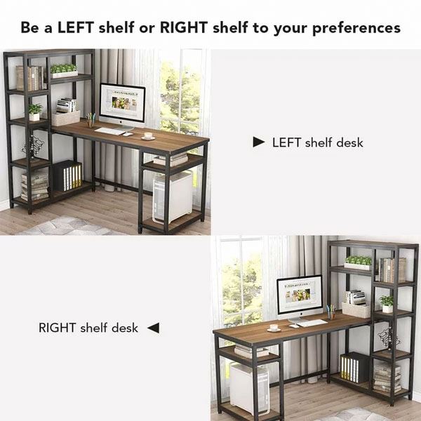 โต๊ะเกมคอมพิวเตอร์โลหะลายไม้โอ - Office Furniture บทวิจารณ์และราคา