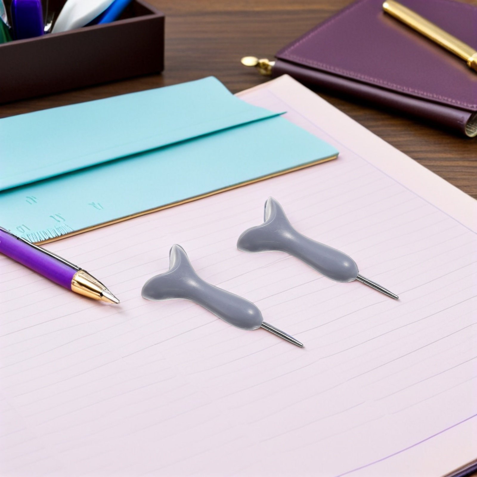 ปากกาเขียนอักษรเบรลล์ 2 ชิ้น ส - Writing Tools บทวิจารณ์และราคา