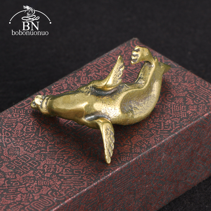 โลหะทองเหลือง Sea Lion ตุ๊กตาส - Desk Accessories บทวิจารณ์และราคา